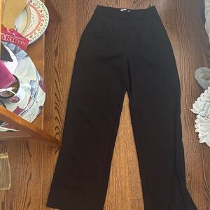 Princess Polly Black Wide Leg Pants